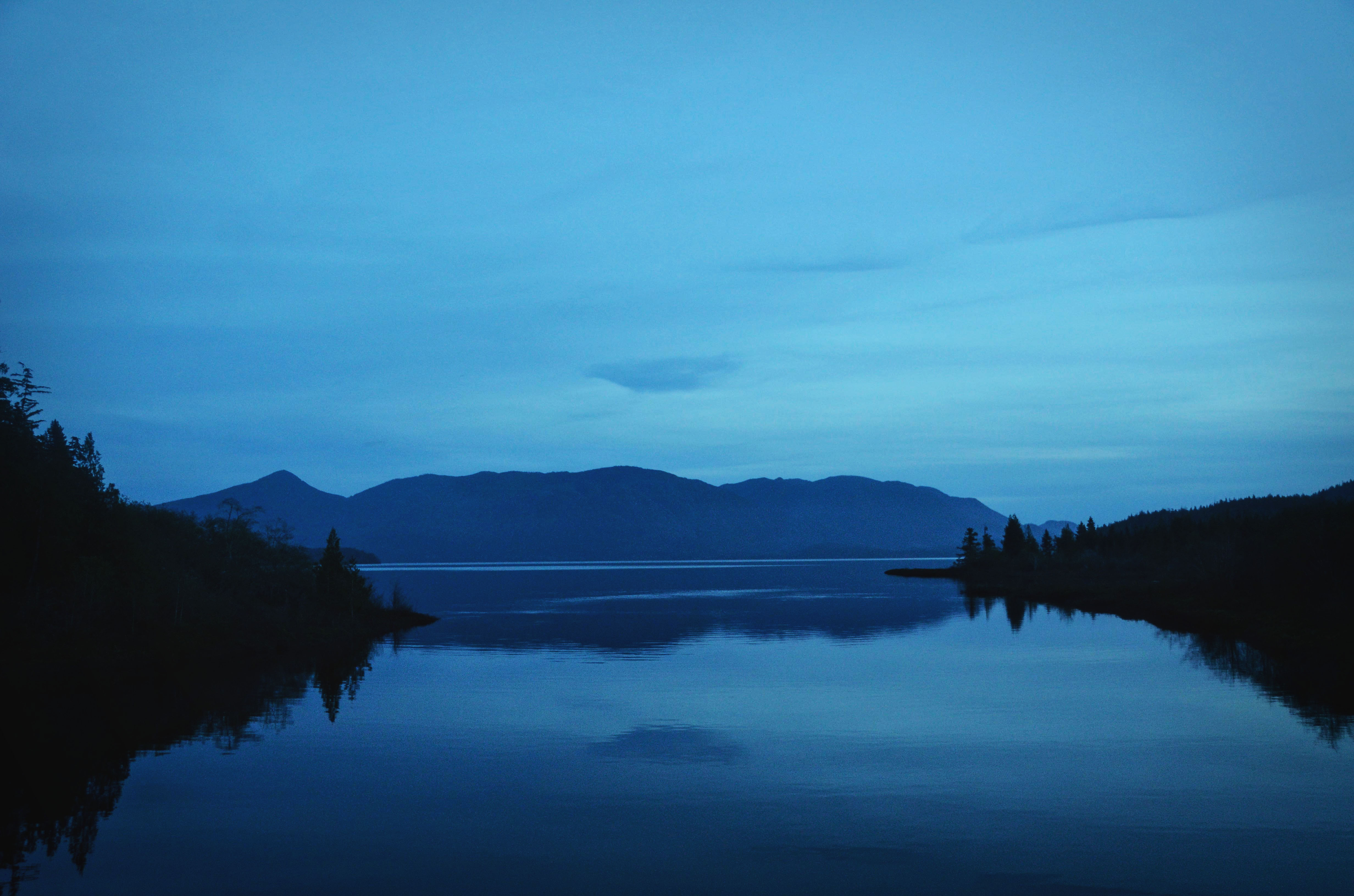 lake kennedy car camping dusk