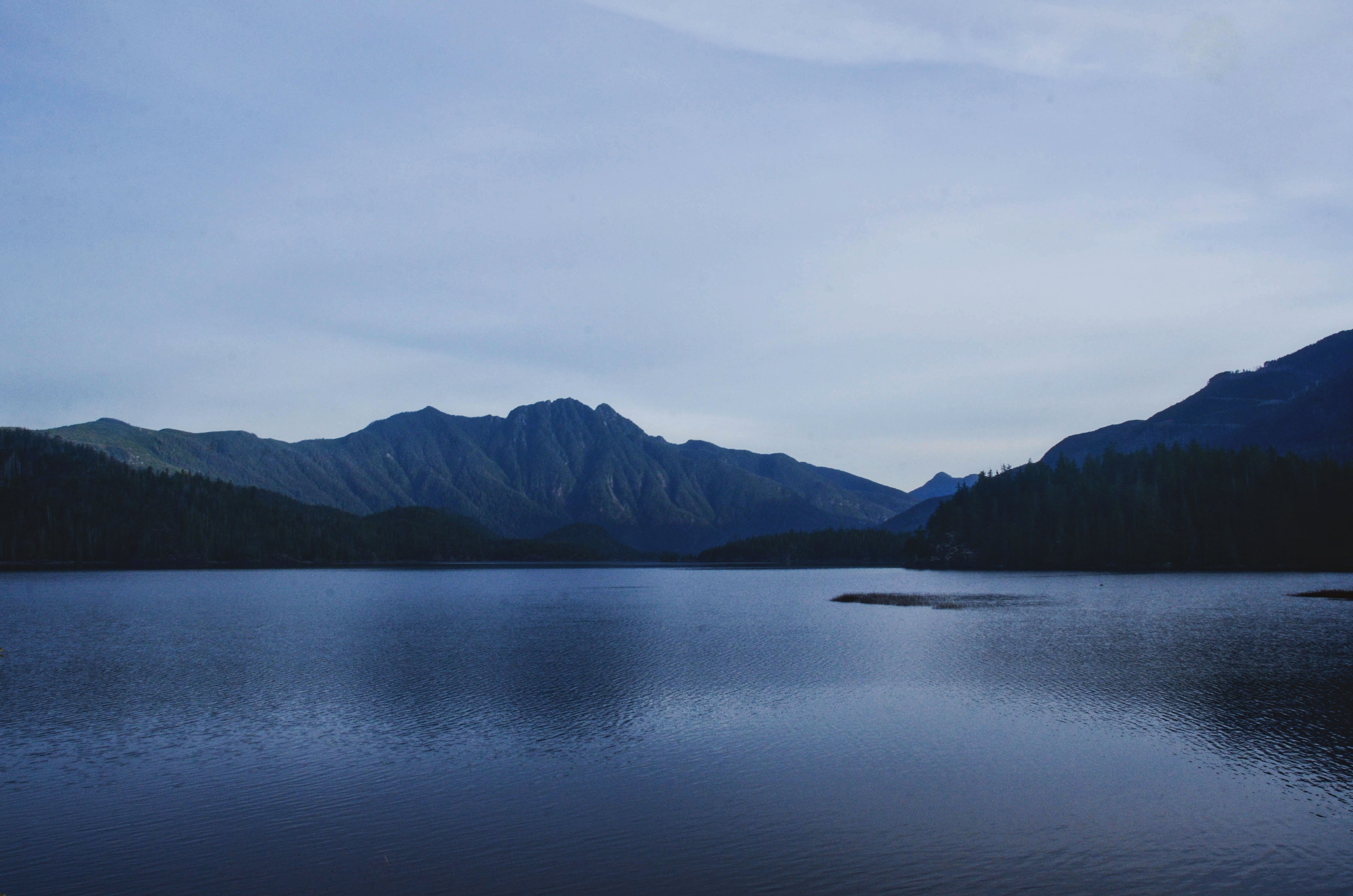 lake kennedy vancouver island sunrise 2